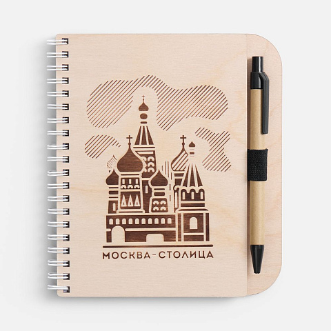 Блокнот на пружине Woodpad на заказ - рис 4.