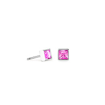 Серьги Rose-Silver Coeur de Lion *0501/21-1917