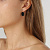 Серьги CHANTAL SG BLACK Dyrberg Kern 430084 - миниатюра - рис 4.