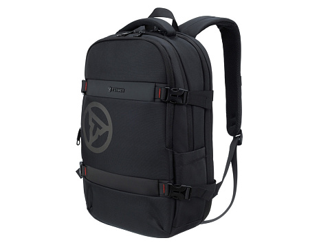 Рюкзак TORBER VOYAGE с отделением для ноутбука 18'', черный, полиэстер 900D, 34х16х47 см, 20 л - рис 2.