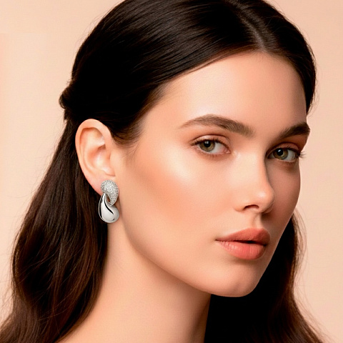 Серьги Fiore Luna AG210038E-002 S - рис 4.
