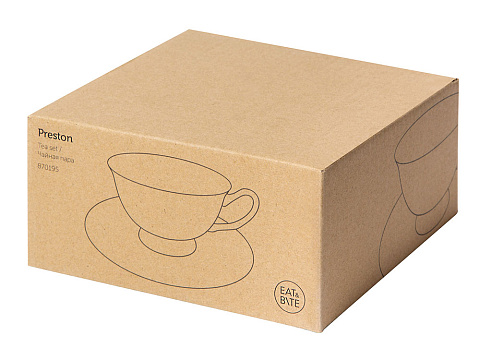 Чайная пара с золотой каймой, 200мл - рис 7.