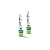Серьги Green Coeur de Lion *2800/20-0500 - миниатюра