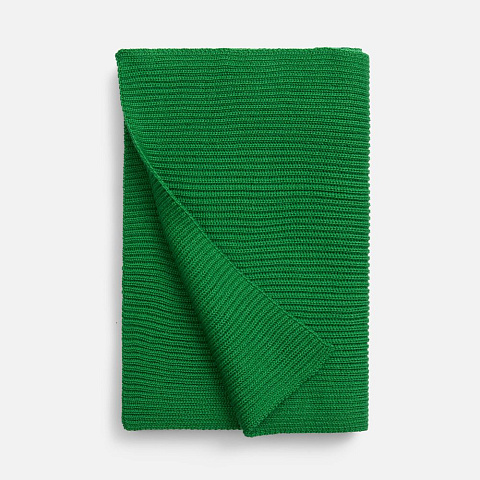 Шарф Nobilis Mono, ярко-зеленый - рис 4.