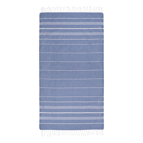Полотенце для хаммама Анна, темно-синий - рис 3.
