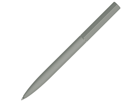 Шариковая металлическая ручка Minimalist софт-тач, серый