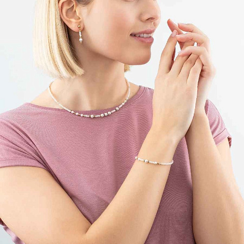 Серьги White Coeur de Lion 4434/21-1400 - рис 2.