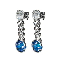 Серьги Royal Blue Delite Fiore Luna A2401SW-E01.23 BL/S