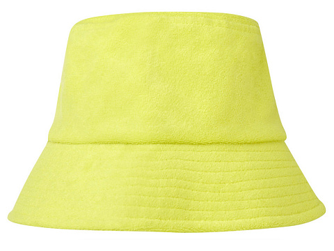 Панама Melo из переработанного махрового материала, сертифицированного GRS - Лайм - рис 2.