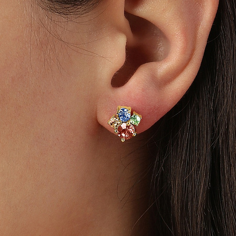 Серьги BILLIS SG PASTEL MULTI - рис 2.