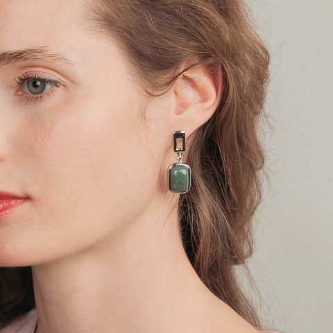 Серьги Q.Verde Possebon A0360.17 S - рис 4.