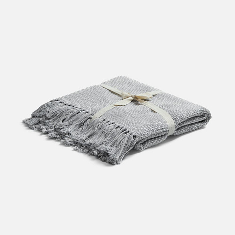 Плед Saltoro, светло-серый - рис 2.