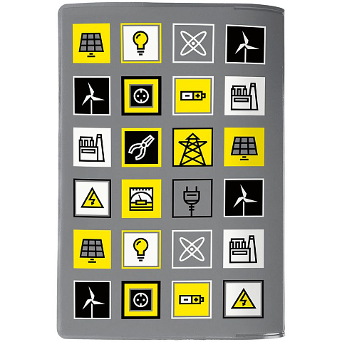 Обложка для паспорта Industry, ver.2, энергетика - рис 3.