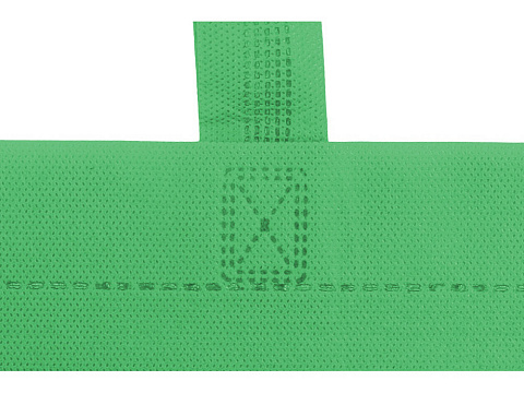 Сумка из спанбонда Overy, зеленое яблоко - рис 6.