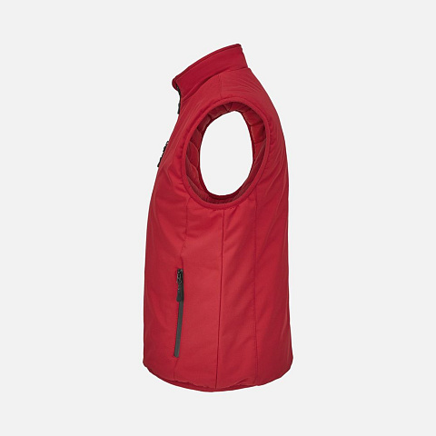 Жилет софтшелл унисекс Falcon BW, красный - рис 4.