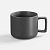 Чашка Jumbo в коробке матовая, темно-серая - миниатюра - рис 3.
