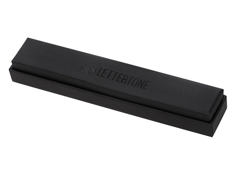 Шариковая металлическая ручка Minimalist софт-тач, антрацит - рис 6.