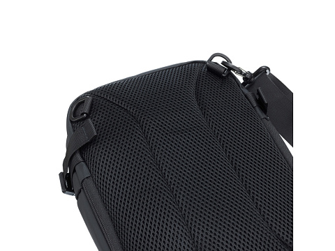 Рюкзак на одно плечо TORBER Xtreme, зелёный/чёрный, 20 х 8 х 31 см, 5л - рис 10.