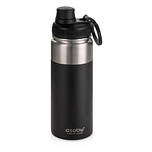 Вакуумная термобутылка ALPINE FLASK, 530 мл, черный