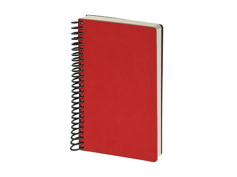 Ежедневник недатированный на спирали А5 Agenda, красный (Р) - рис 2.