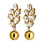 Серьги BALETE SG GOLDEN Dyrberg Kern 470025 - миниатюра - рис 3.