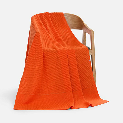 Плед Voyage в кофре, оранжевый