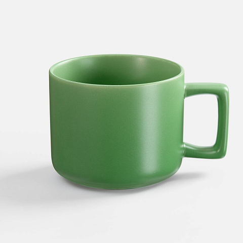 Чашка Jumbo в коробке матовая, зеленая - рис 3.
