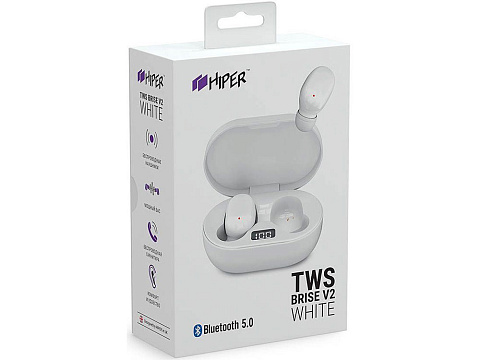 Беспроводные наушники HIPER TWS BRISE V2 - рис 4.