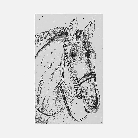 Плед «Вороной» - рис 3.