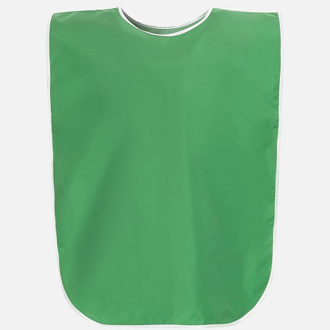 Манишка Member, зеленая с белым