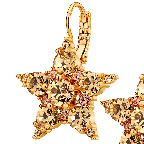 Серьги LIBRA SG GOLDEN Dyrberg Kern 450012 - рис 3.