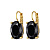 Серьги CHANTAL SG BLACK Dyrberg Kern 430084 - миниатюра