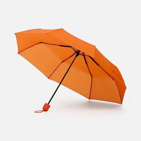 Зонт складной Basic, ver.2, оранжевый - рис 2.