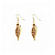 Серьги Белый Ясень Ester Bijoux LF200C-G BR - миниатюра