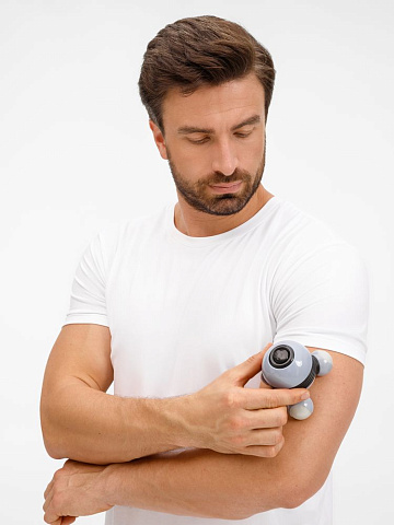 Ручной вибромассажер Spacy, серый с черным - рис 6.