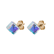 Пусеты Crystal AB Fiore Luna SWE0127/2 AB G