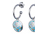 Серьги Fiore Luna AE03790-5 S - миниатюра - рис 2.