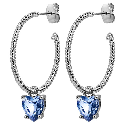 Серьги ELANA SS LIGHT BLUE - рис 4.