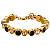Браслет ELAINE SG BLACK /GOLDEN Dyrberg Kern 450164 - миниатюра