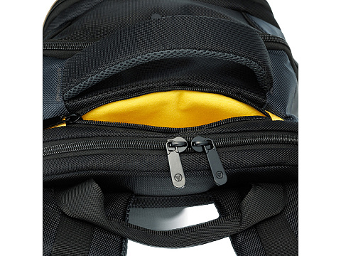 Рюкзак TORBER МЕГАПОЛИС с отделением для ноутбука 15.6, чёрный/серый, полиэстер, 35,5 х 23 х 45 см - рис 10.