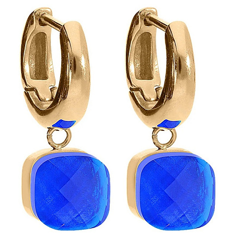 Серьги FIRENZE (G) Lapis Qudo 107001/20-4723 - рис 2.