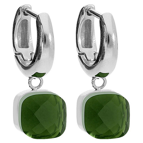 Серьги FIRENZE (S) Oliv Qudo 107000/20-4900 - рис 2.