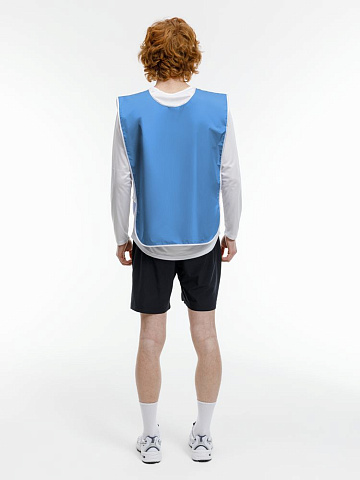 Манишка Member, голубая с белым - рис 7.