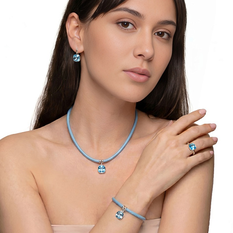Колье Aquamarine - рис 2.