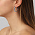 Серьги PINA SS LIGHT BLUE - миниатюра - рис 2.