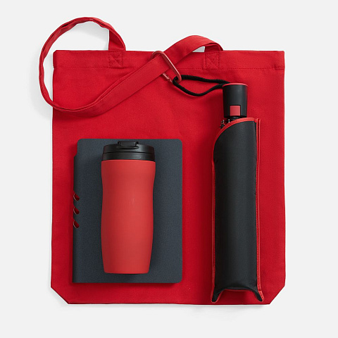 Набор Flexpen Black Walk, черный с красным - рис 3.