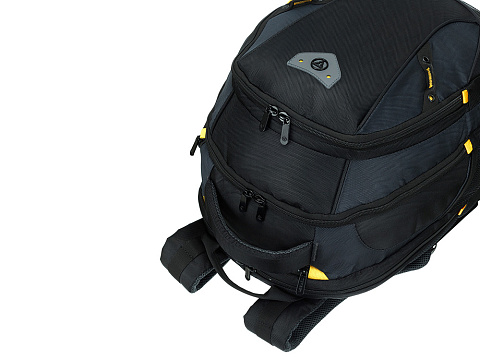 Рюкзак TORBER МЕГАПОЛИС с отделением для ноутбука 15.6, чёрный/серый, полиэстер, 35,5 х 23 х 45 см - рис 7.