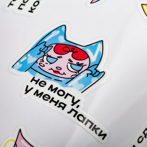 Наклейки UV-DTF Stiker Pack на заказ, S - рис 6.