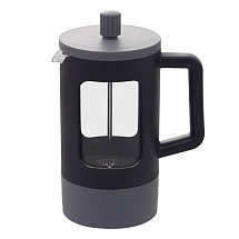 Френч-пресс Double Tone, черный-серый