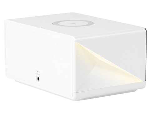 Часы с беспроводным зарядным устройством Rombica Timebox 2, белый (Р) - рис 3.